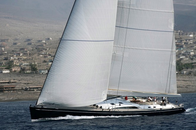 Nautors Swan 100 charter yacht VIRAGO