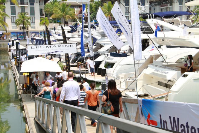 Opening of the Phuket International Boat Show 2012