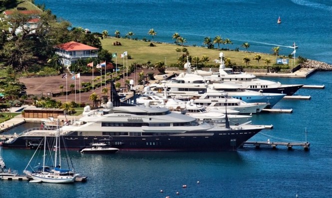 Port Louis Marina situated in a beautiful Caribbean yacht charter location - Grenada