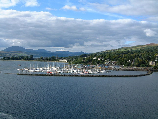 Rhu Marina in Scotland