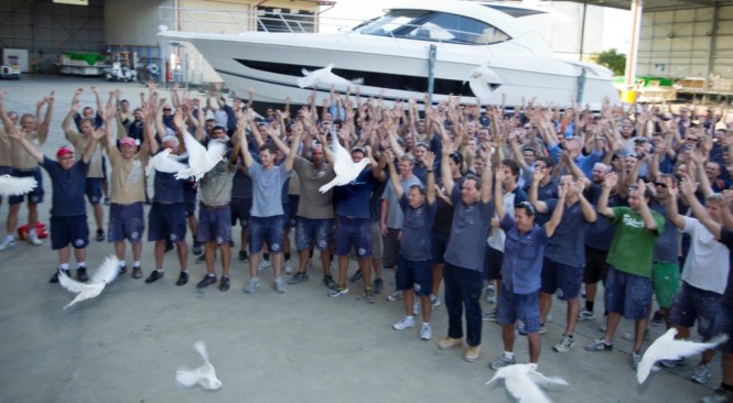 Riviera flies again with the symbolic release of 32  Doves after todays announcement