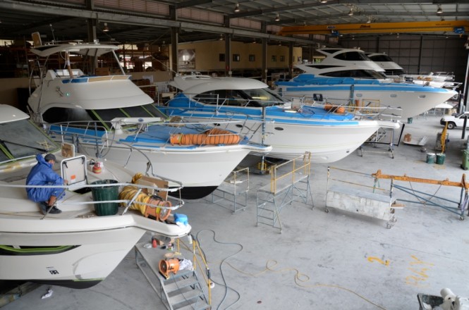 Riviera's production staff are keeping busy with an influx of new orders