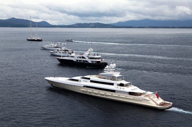 Sail  Power Superyachts at Asia Superyacht Rendezvous