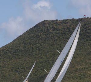 1930 sailing yacht Dorade wins class at St Maarten Heineken Regatta