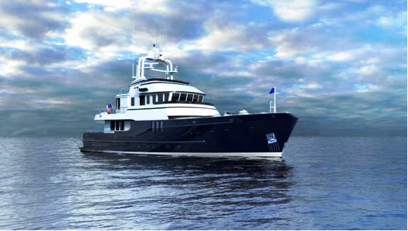 Seaton Expedition Eighty-Three motor yacht by Burger Boat Company and Seaton Yachts