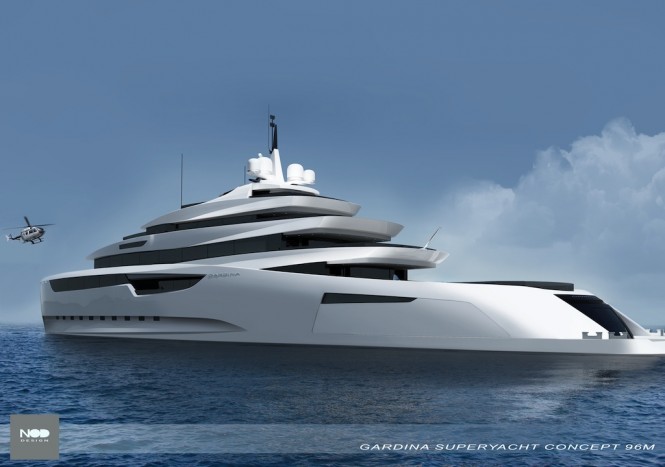 Superyacht Gardinia concept by NODdesign