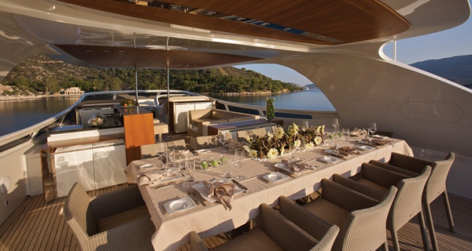 Superyacht Melina C - Credit yacht Melina C