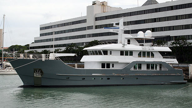The 36.57m luxury expedition yacht Far Far Away (ex hull 576)
