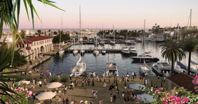 The Commercial Area - Limassol Marina Cyprus