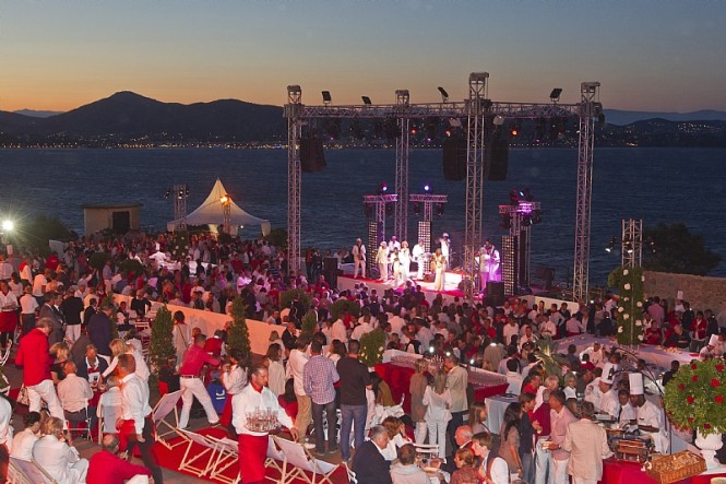 The Rolex Crew Party goes on at the Citadelle - Photo By Rolex  Carlo Borlenghi