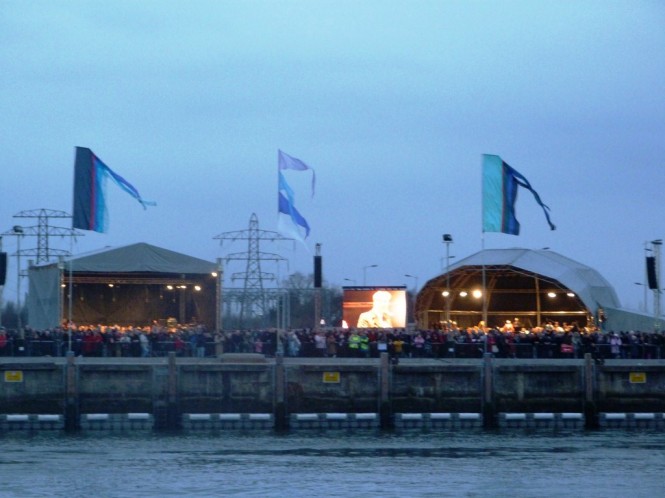 The buzzing atmosphere at the Opening Ceremony