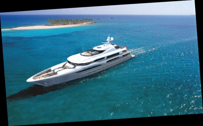The luxury yacht Amels 212
