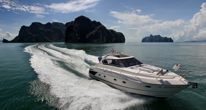 Tony Castro designed luxury motor yacht Elan 42 Tony Castro designed luxury motor yacht Elan 42