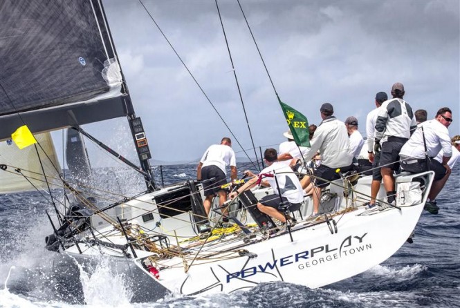 Yacht POWERPLAY, 1st after Day 1 in Division IRC 1 Photo by Rolex Ingrid Abery