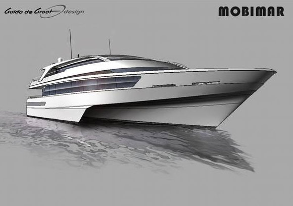 31m Mobimar luxury yacht designed by Guido de Groot