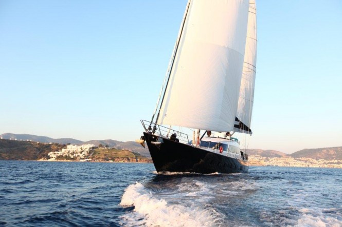 36m luxury sailing yacht Glorious by Esenyacht