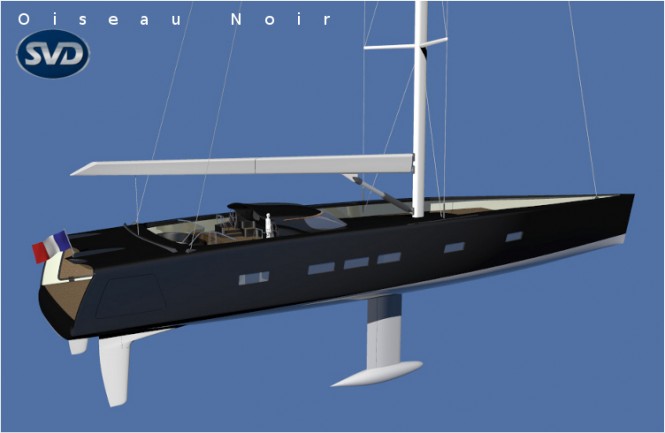 47m luxury yacht Oiseau Noir