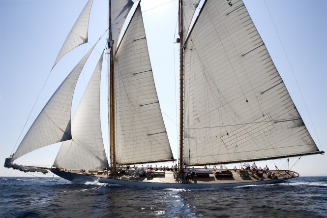 49.5m luxury charter yacht Eleonora Photo by Franco Pace