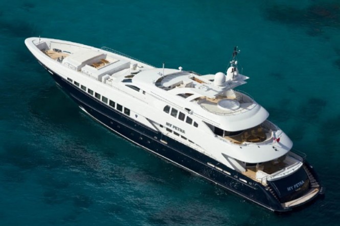 A sistership to motor yacht Bernardo - the motor yacht Petra