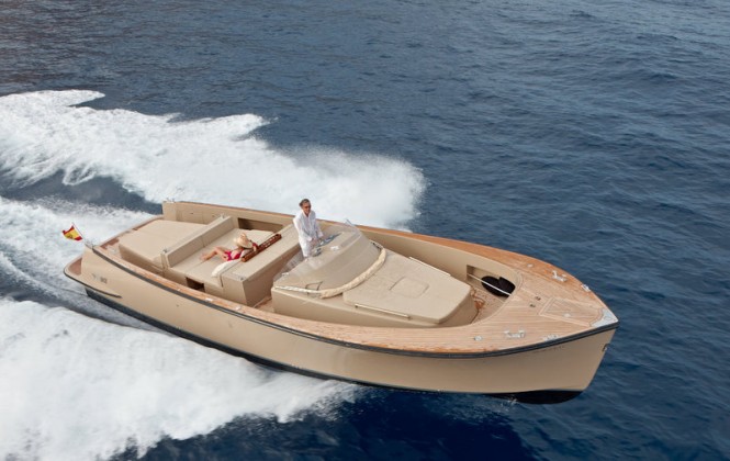 Alen yacht tender offered to superyacht owners as part of the VIP Tender Service Photo N. Claris