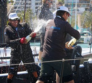 Victorious debut for the new Audi Azzurra Sailing Team TP52 yacht in PalmaVela 2012