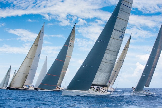 Day 3 racing at Les Voiles de St. Barth Day 3 racing at Les Voiles de St. Barth