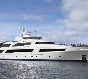 Delta´s newest 50m custom superyacht ARIANNA launched