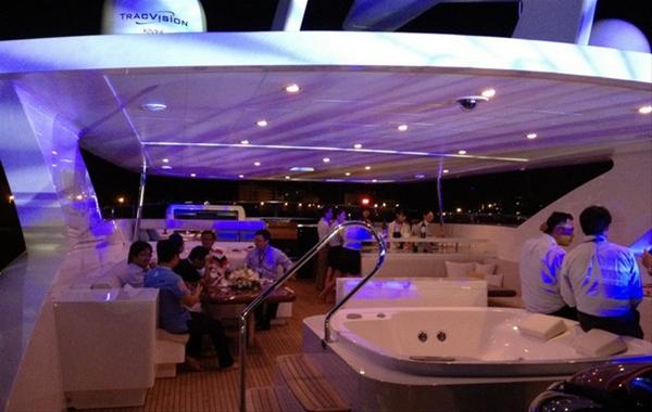 Diva Night aboard the Muses superyacht