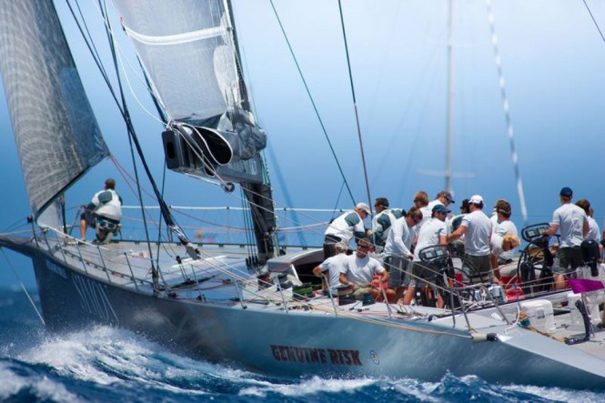 Dubois 90 sailing yacht Genuine Risk