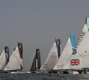 Act 2 of the 2012 Extreme Sailing Series, April 17-20, Qingdao, China