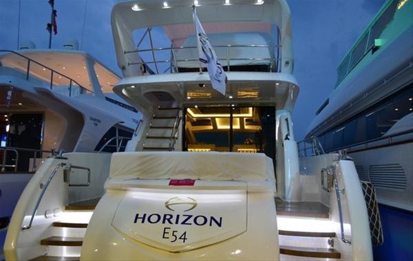 Horizon E54 Yacht exhibited at the Hainan Rendezvous