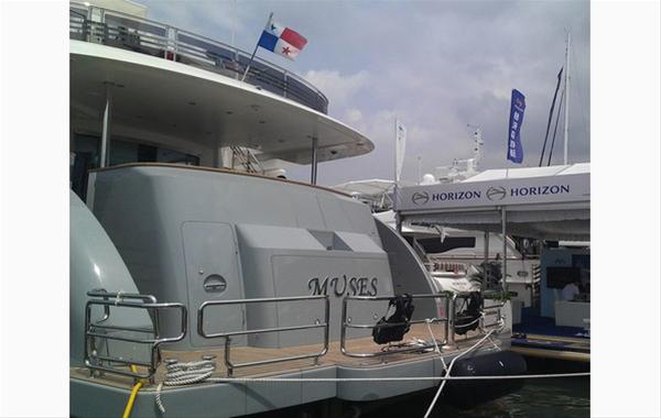 Horizon RP120 luxury yacht MUSES at the Hainan Rendezvous