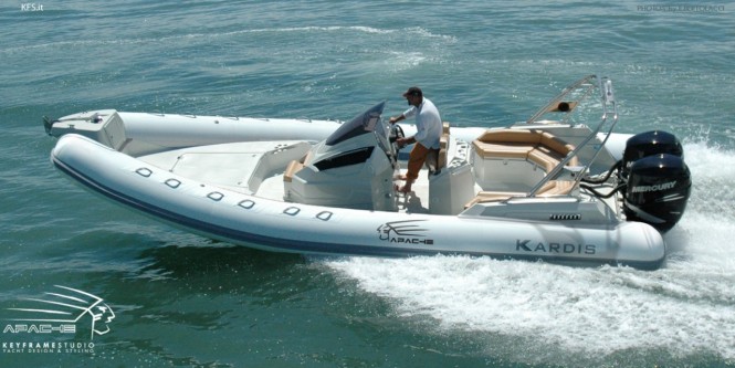 K8 APACHE yacht tender by KFS Photo by E. Bertolacci K8 APACHE yacht tender by KFS Photo by E. Bertolacci