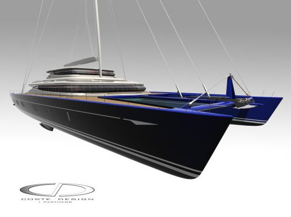 Luxury catamaran yacht Blue Coast 165