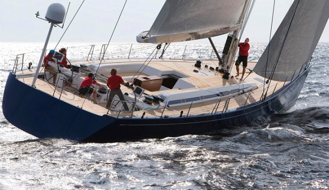 Luxury sailing yacht SWAN 80