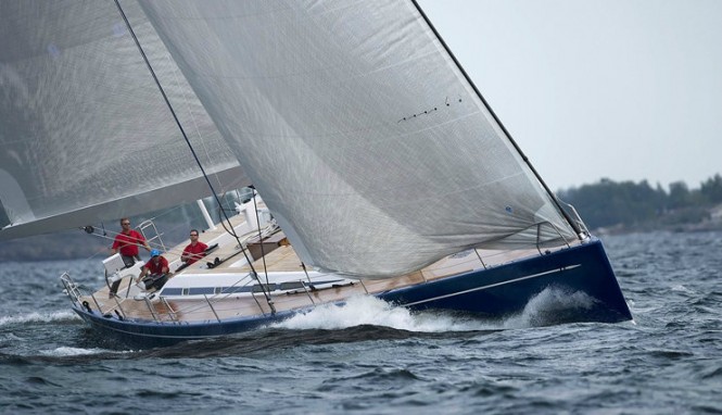 Luxury sailing yacht Swan 80