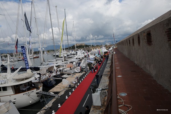 Luxury yachts on display at the AYS 2012