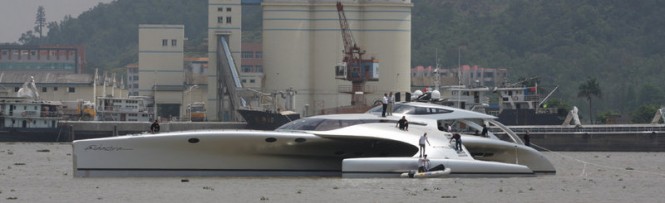 Newly launched superyacht ADASTRA by McConaghy Boats