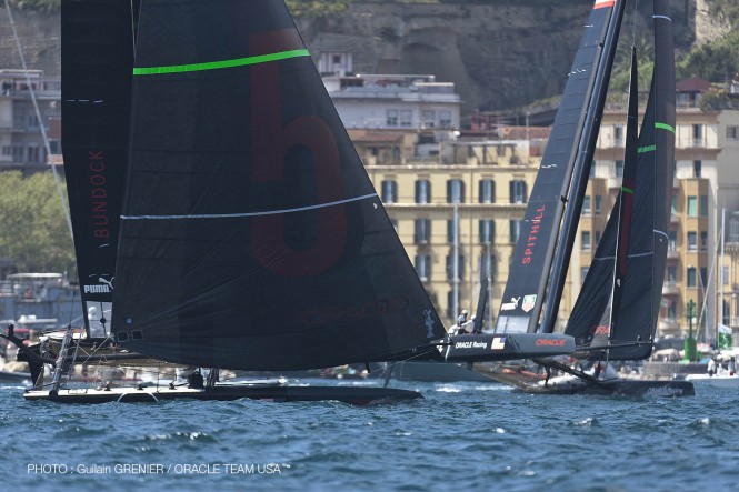 ORACLE Racing Bundock advanced to the semifinal round by defeating stable mate ORACLE Racing Spithill