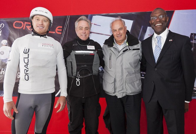 ORACLE Racing Skipper Jimmy Spithill