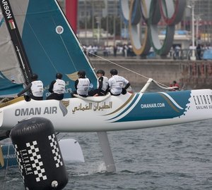 Extreme Sailing Series - Exciting Wednesday in Qingdao at Halfway Stage of Act 2