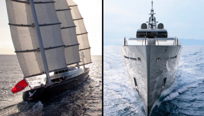 Perini Navi sailing yachts