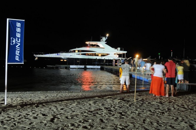 Princess Yachts Brasil welcome Fendi Casa 85 Superyacht