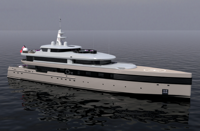 Project One Superyacht by  CMN Yachts