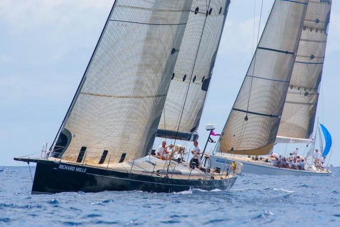 Racing on final day of Les Voiles de St. Barth