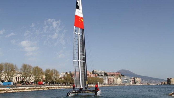 Russell Coutts joins China Team in Sanya, China Russell Coutts joins China Team in Sanya, China