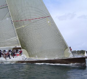 90ft McConaughy superyacht Genuine Risk leads the way at Rolex China Sea Race 2012