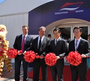 The 2nd annual Singapore Yacht Show´s Opening Ceremony