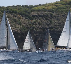 Dramatic Yachting World Round Antigua Race 2012