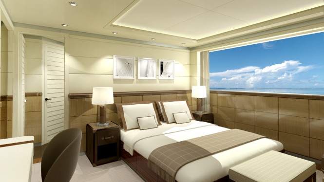 Superyacht Quaranta Vip Cabin